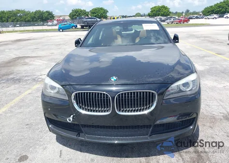 2012 BMW 750Li from USA, damaged, VIN WBAKB8C53CDX20766